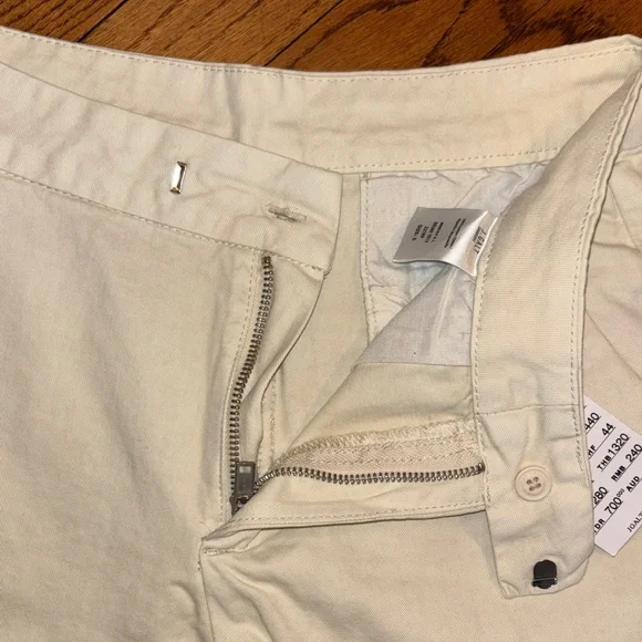 Cream Straight-Leg Pants - Picture 4 of 5